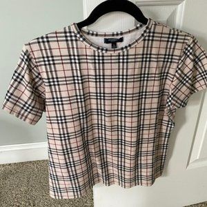 Burberry T shirt in Classic Plaid